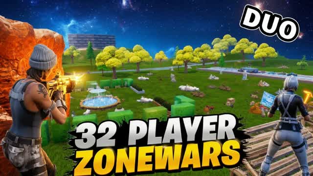 Duo's 32 player ZW — Fortnite Creative map
