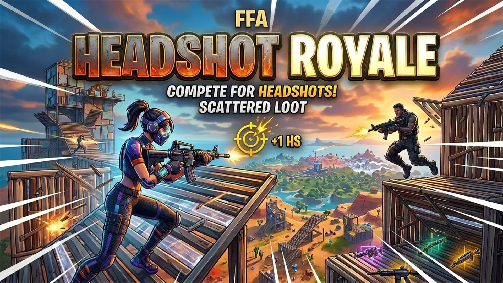 HEADSHOT ROYALE โ Fortnite Creative map