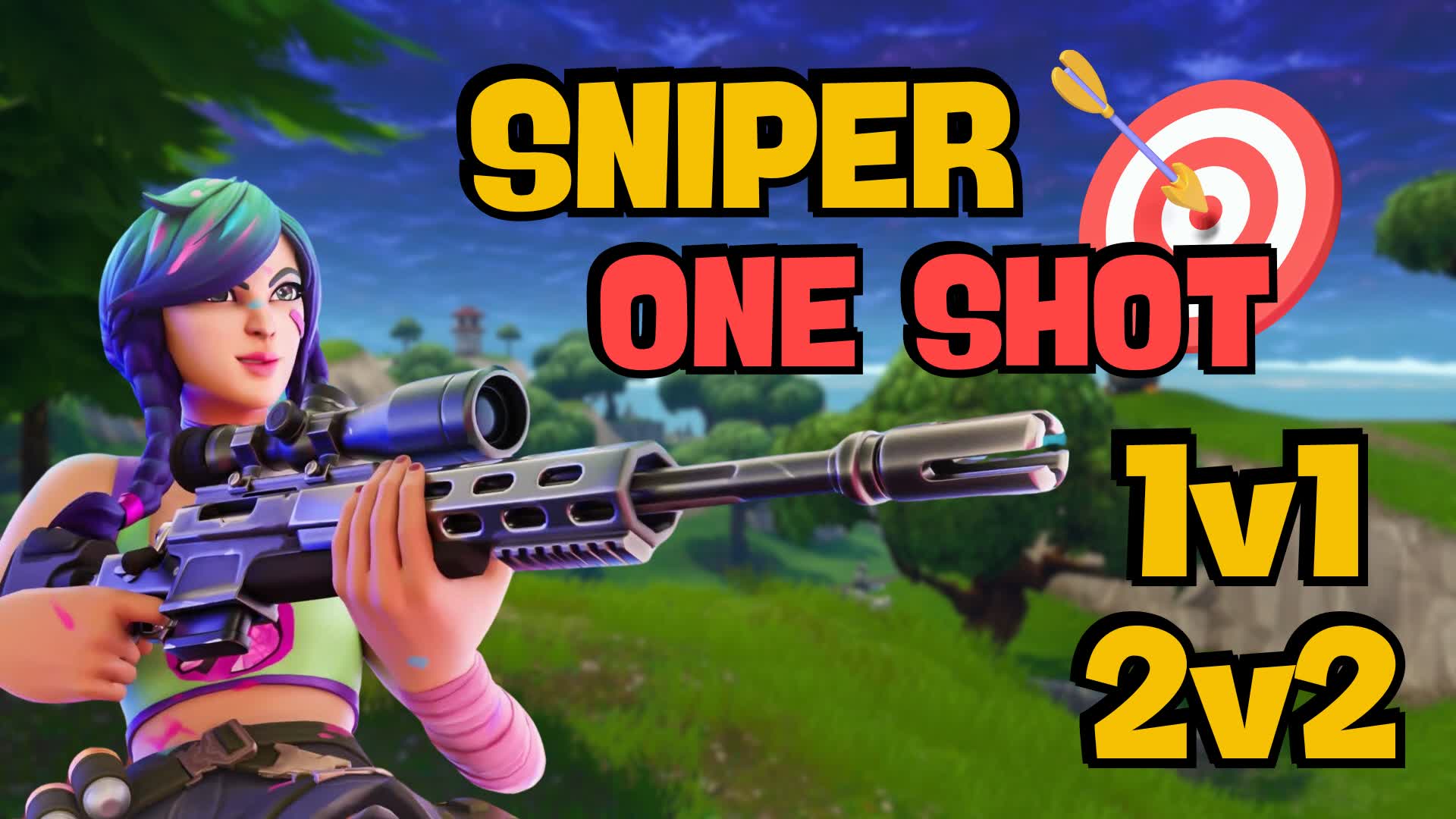1v1 Sniper One Shot — Fortnite Creative map