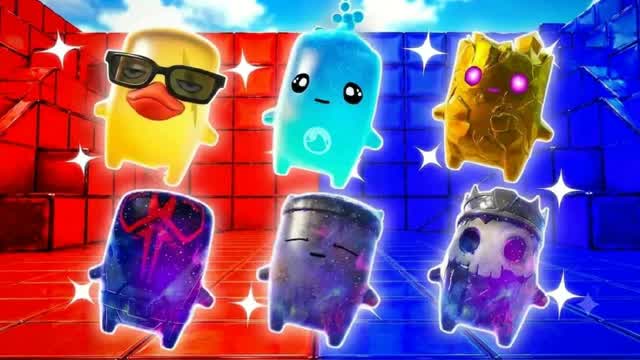 red vs blue wdhadyawyhd — Fortnite Creative map