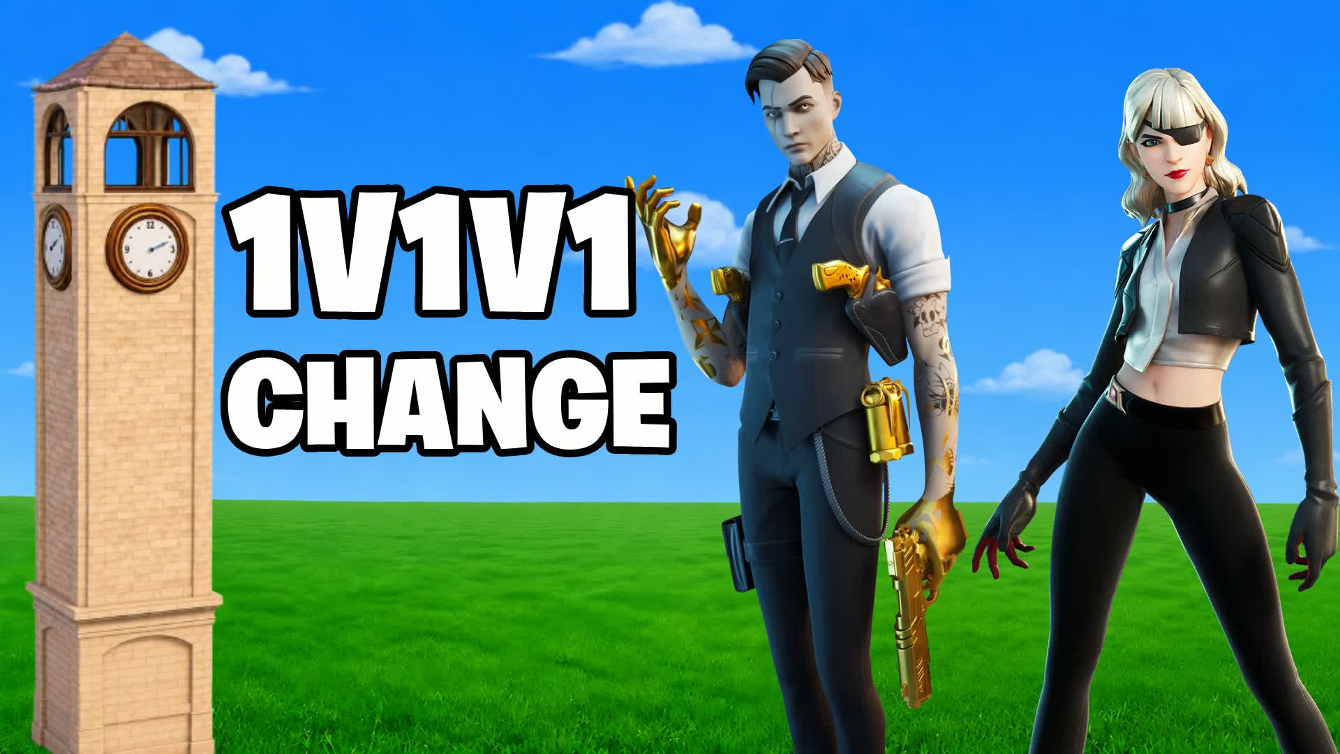 1V1V1 RELOAD سكرمز المعرقين — Fortnite Creative map
