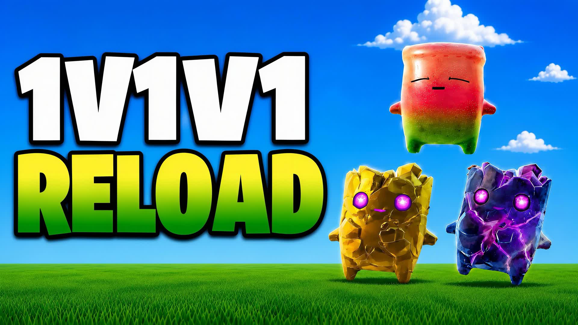 1V1V1 RELOAD SCRIMS β Fortnite Creative map