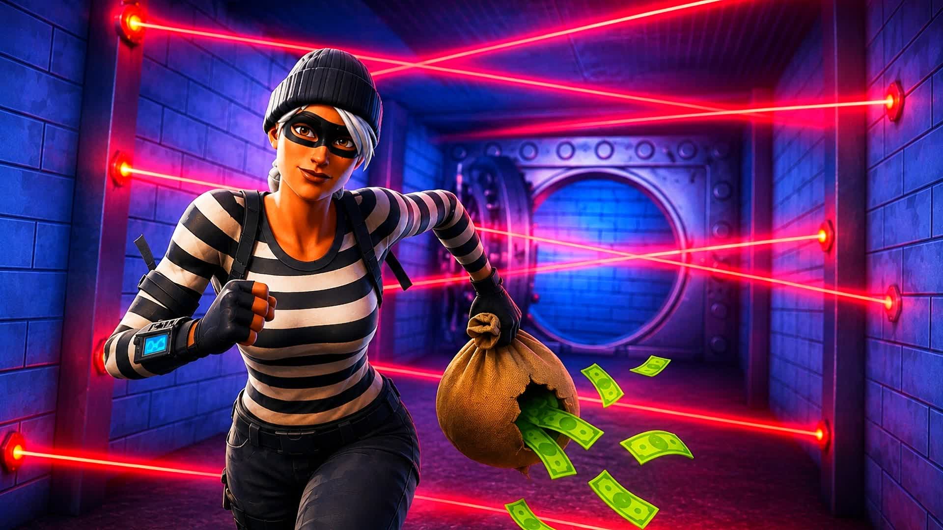 Bank Heist DeathRun โ Fortnite Creative map
