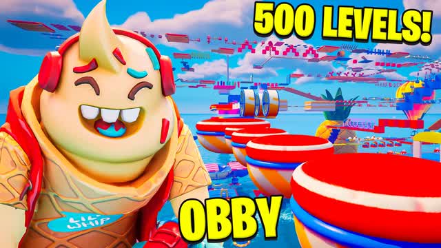 OBBY FALL GUYS — Fortnite Creative map