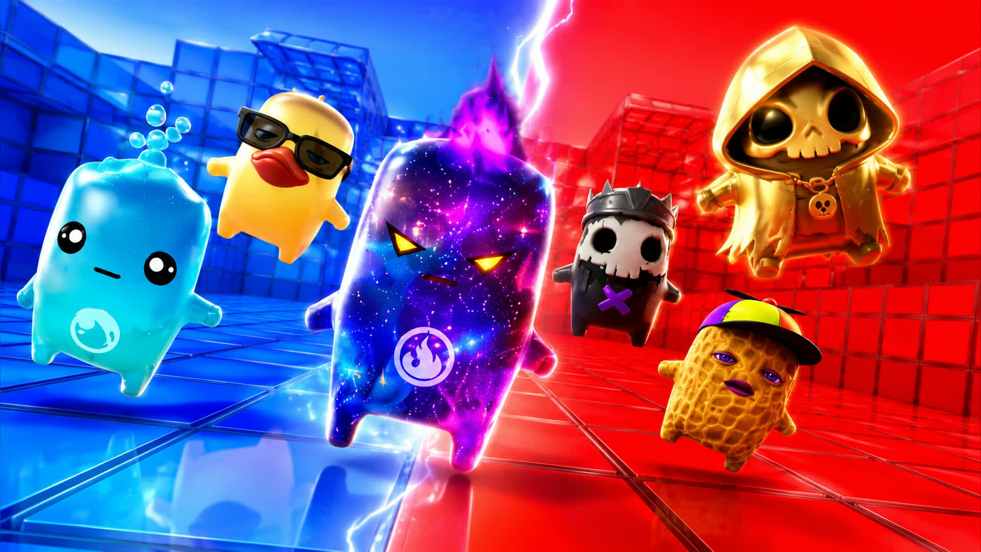 RED VS BLUE FIREWIRE π΄π΅ β Fortnite Creative map