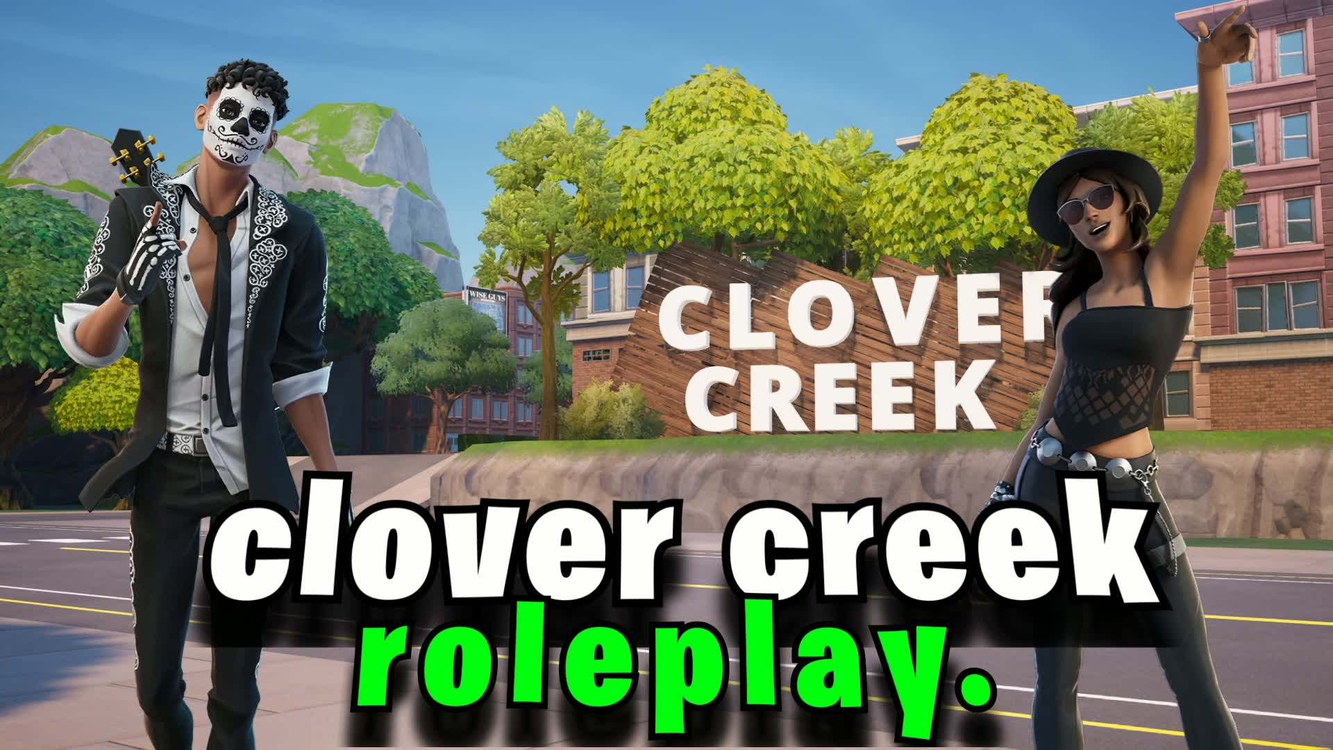 Clover Creek roleplay. — Fortnite Creative map