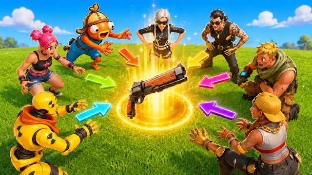 Brainrot Grab or Die — Fortnite Creative map