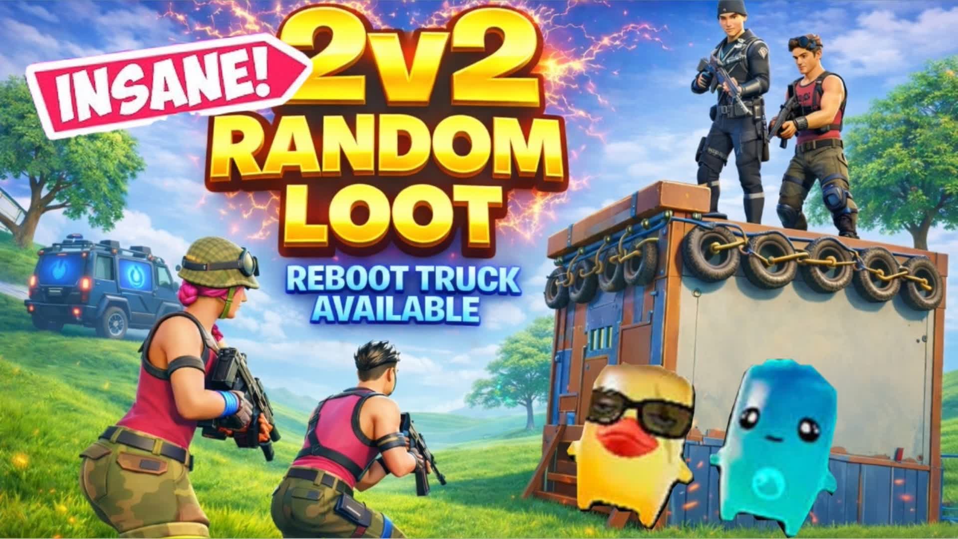 Zero Build 2v2 — Fortnite Creative map