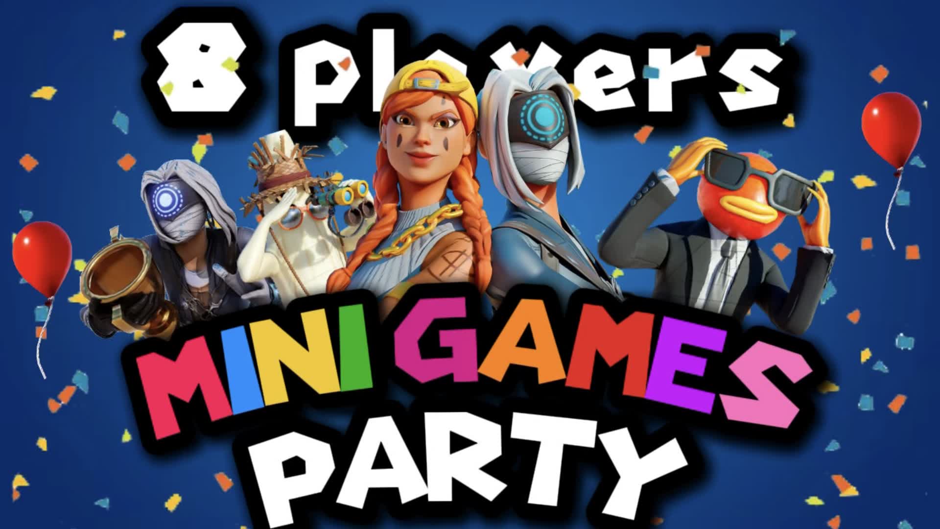 Mini games Party ! 🏆 8 players — Fortnite Creative map