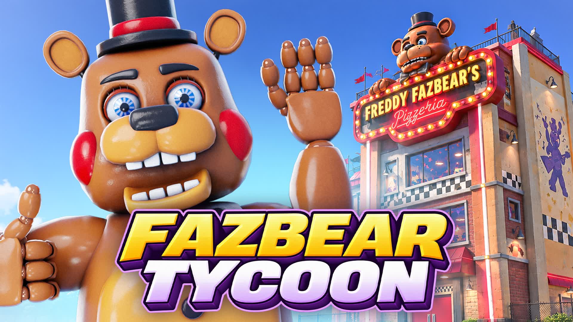 FNAF - Fazbear Tycoon — Fortnite Creative map