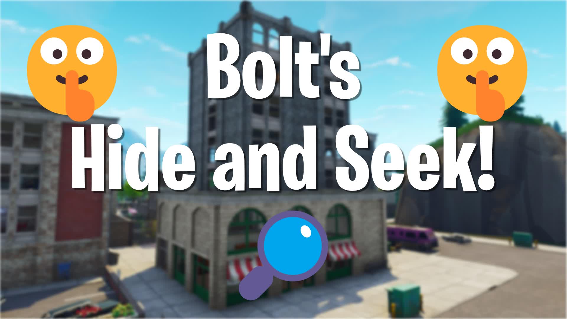 Bolt's Hide And Seek — Fortnite Creative map