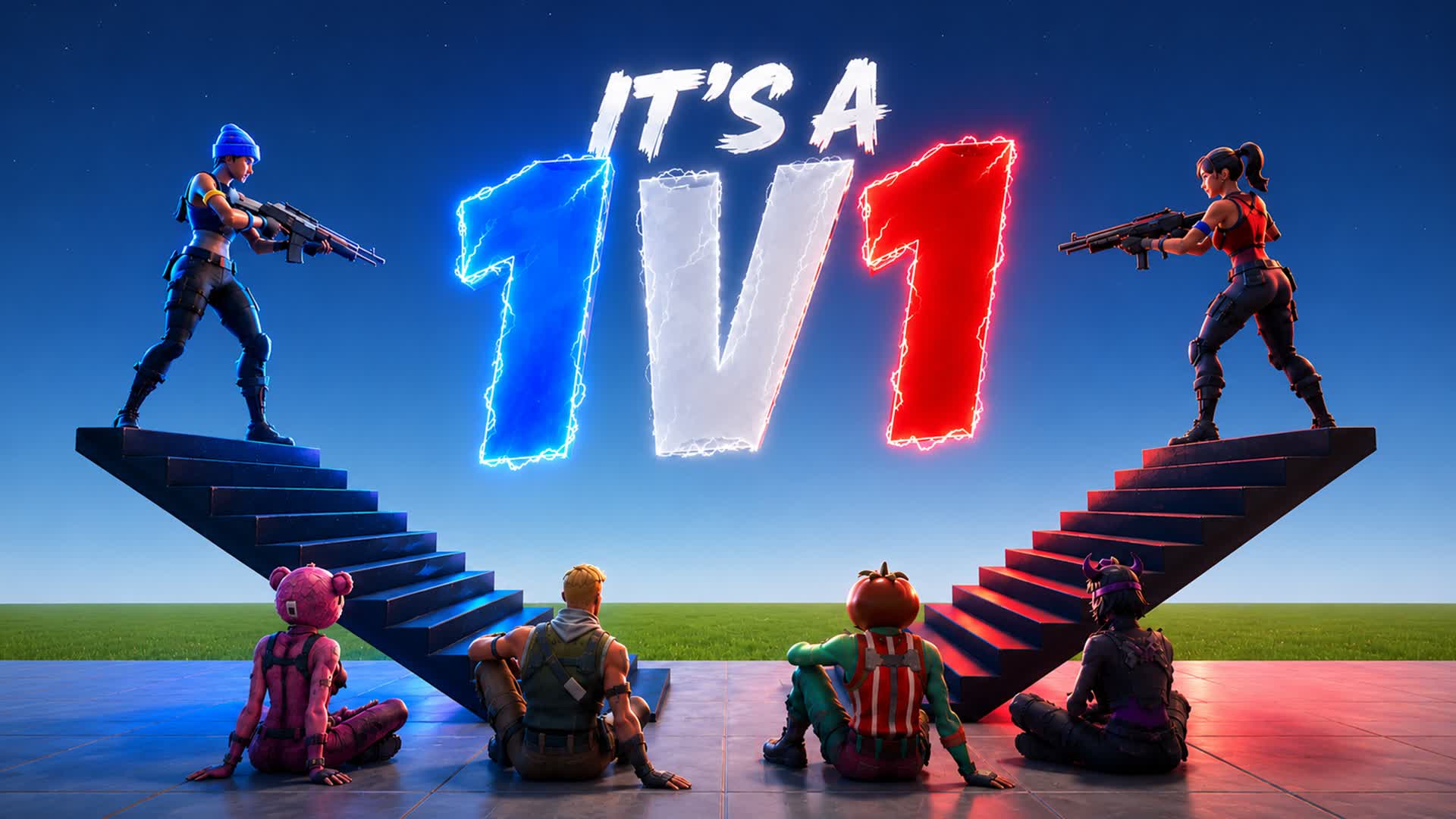 IT'S A 1V1 — Fortnite Creative map