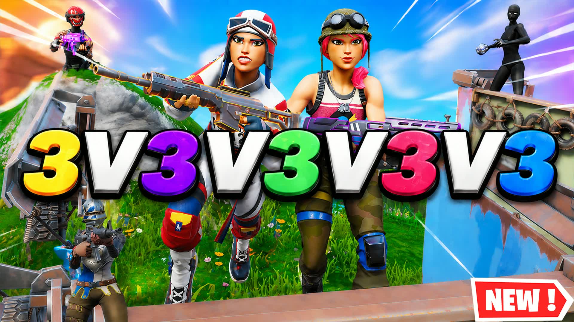 ELITE 3V3V3V3V3 ZERO BUILD — Fortnite Creative map