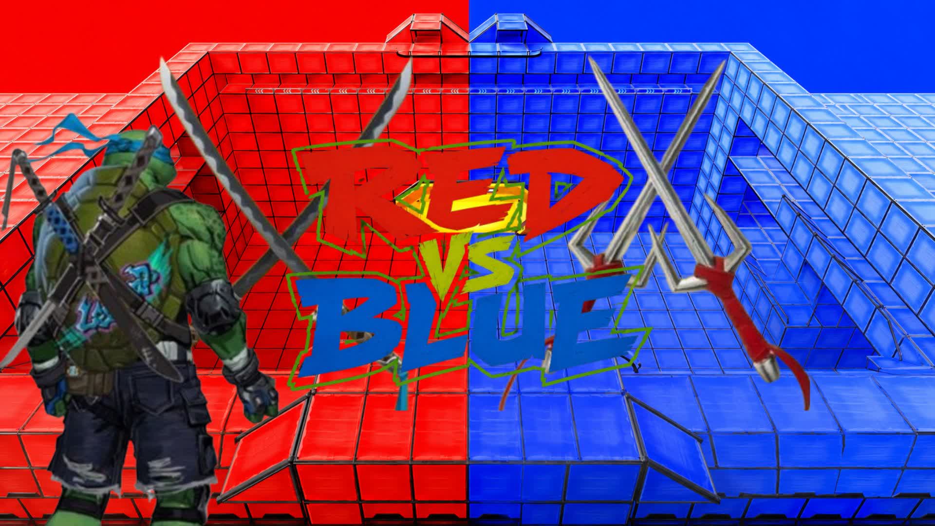 TMMT RED VS BLUE — Fortnite Creative map
