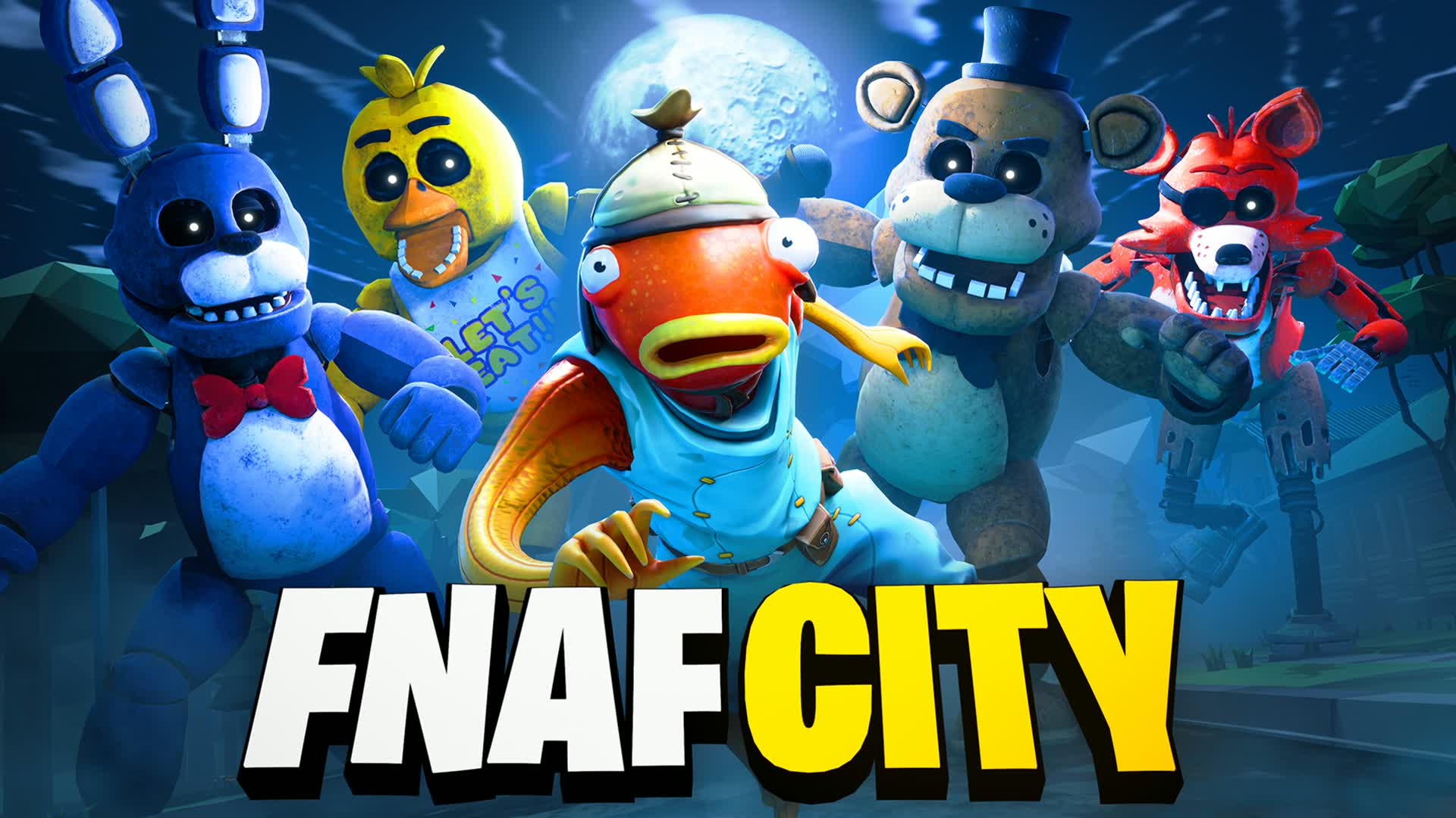 FNAF CITY - BOSS FIGHT β Fortnite Creative map
