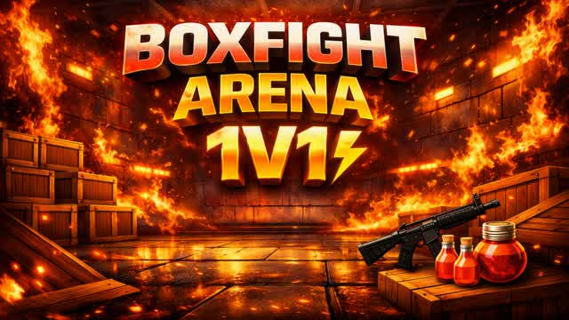 🔥BOXFIGHT ARENA 1V1⚡ — Fortnite Creative map
