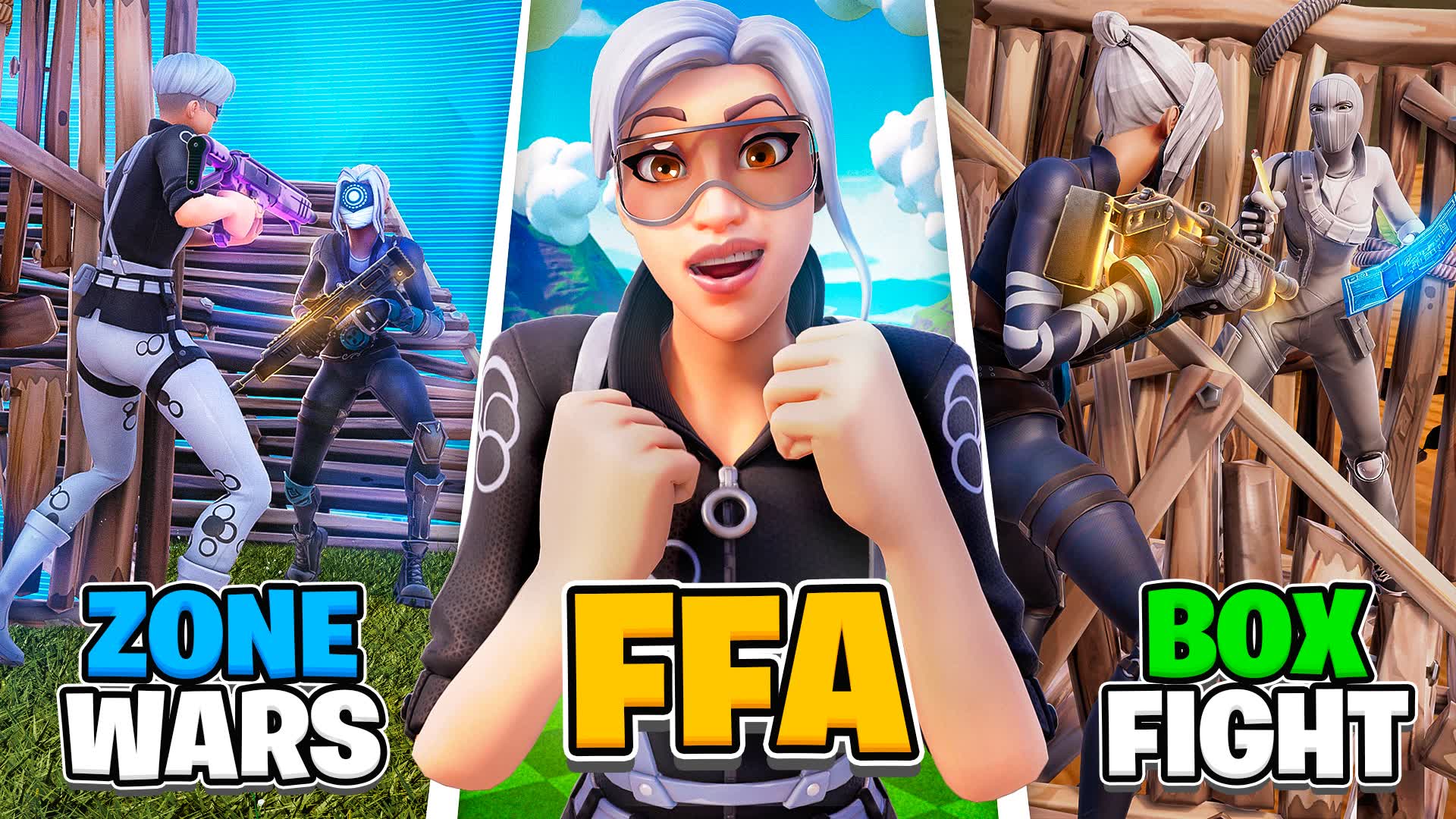 FFA - ZONE WARS π BOX FIGHTS π¦ β Fortnite Creative map