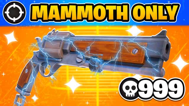 MAMMOTH ONLY 🎯 ONE SHOT GUN GAME⭐️ — Fortnite Creative map