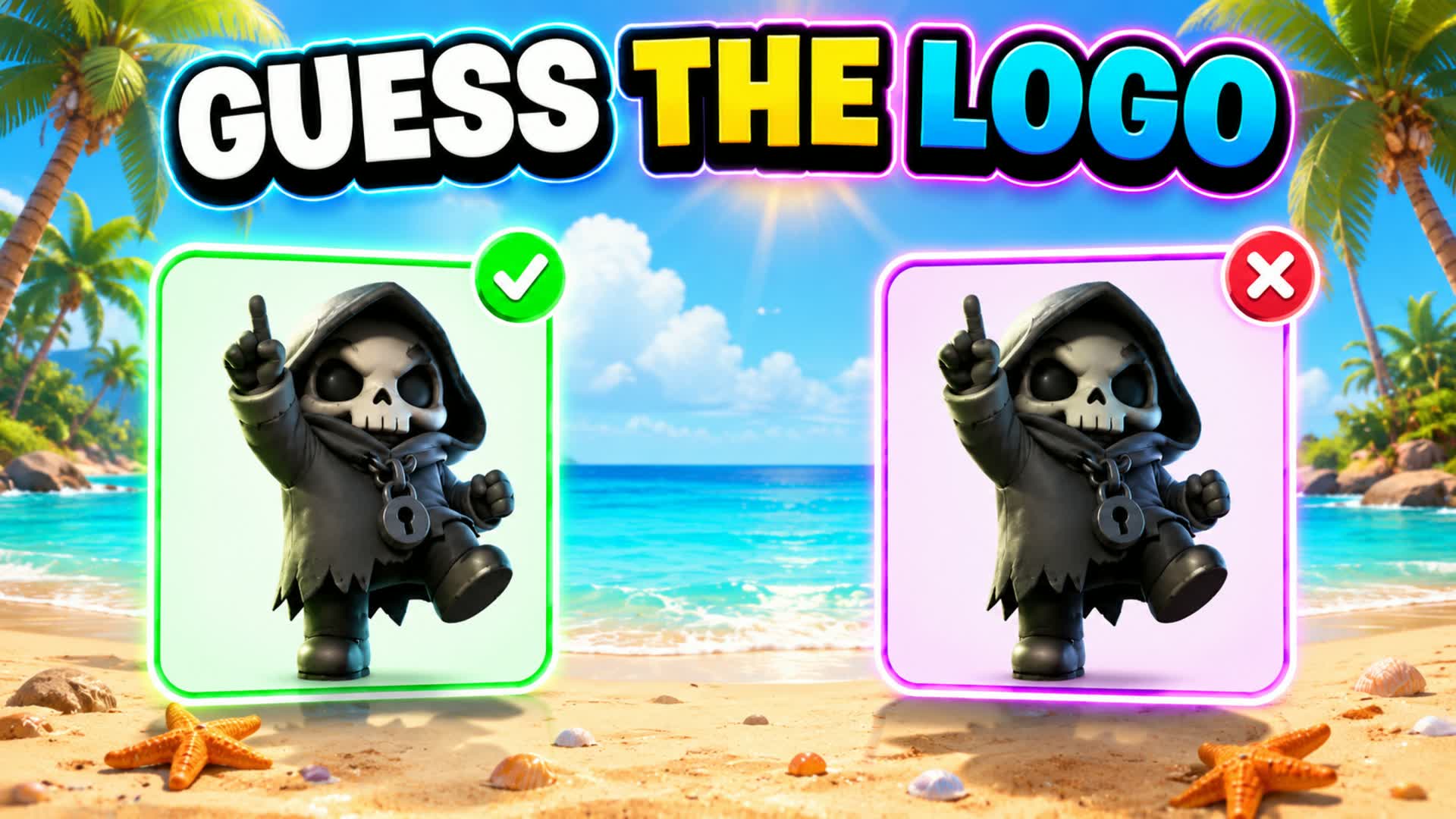 FUNNY GUESS THE LOGO — Fortnite Creative map