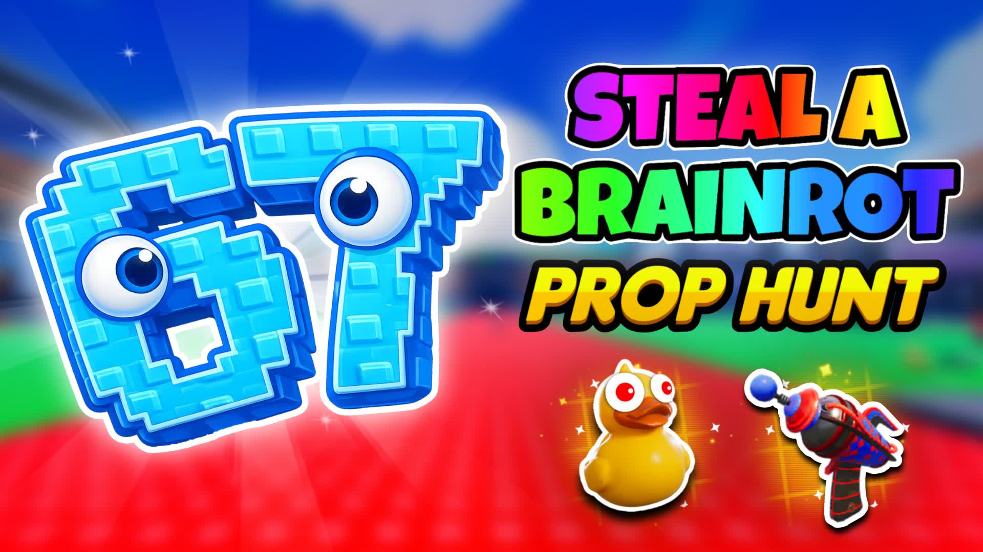 STEAL A BRAINROT PROP HUNT π§ β Fortnite Creative map