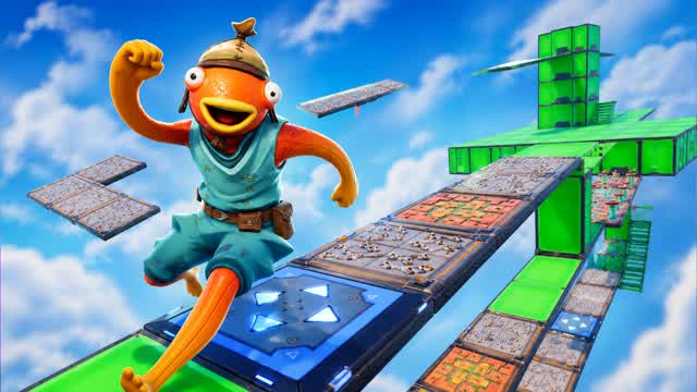 ULTIMATE 20LEVEL DEATHRUN — Fortnite Creative map