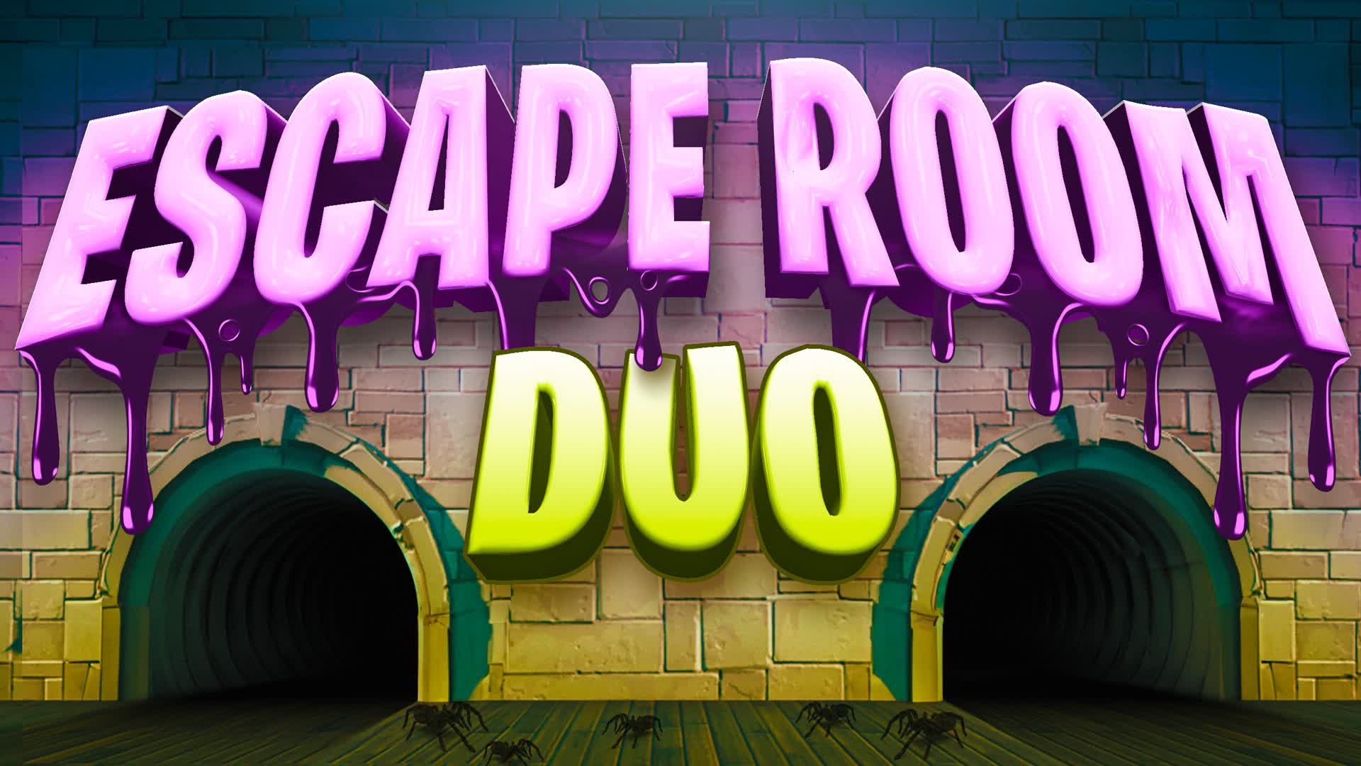 THE DUO ESCAPE ROOM — Fortnite Creative map
