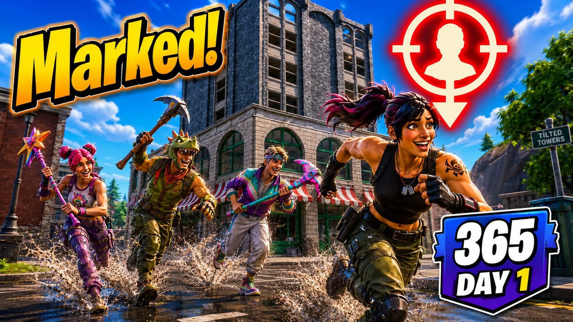 Marked! — Fortnite Creative map