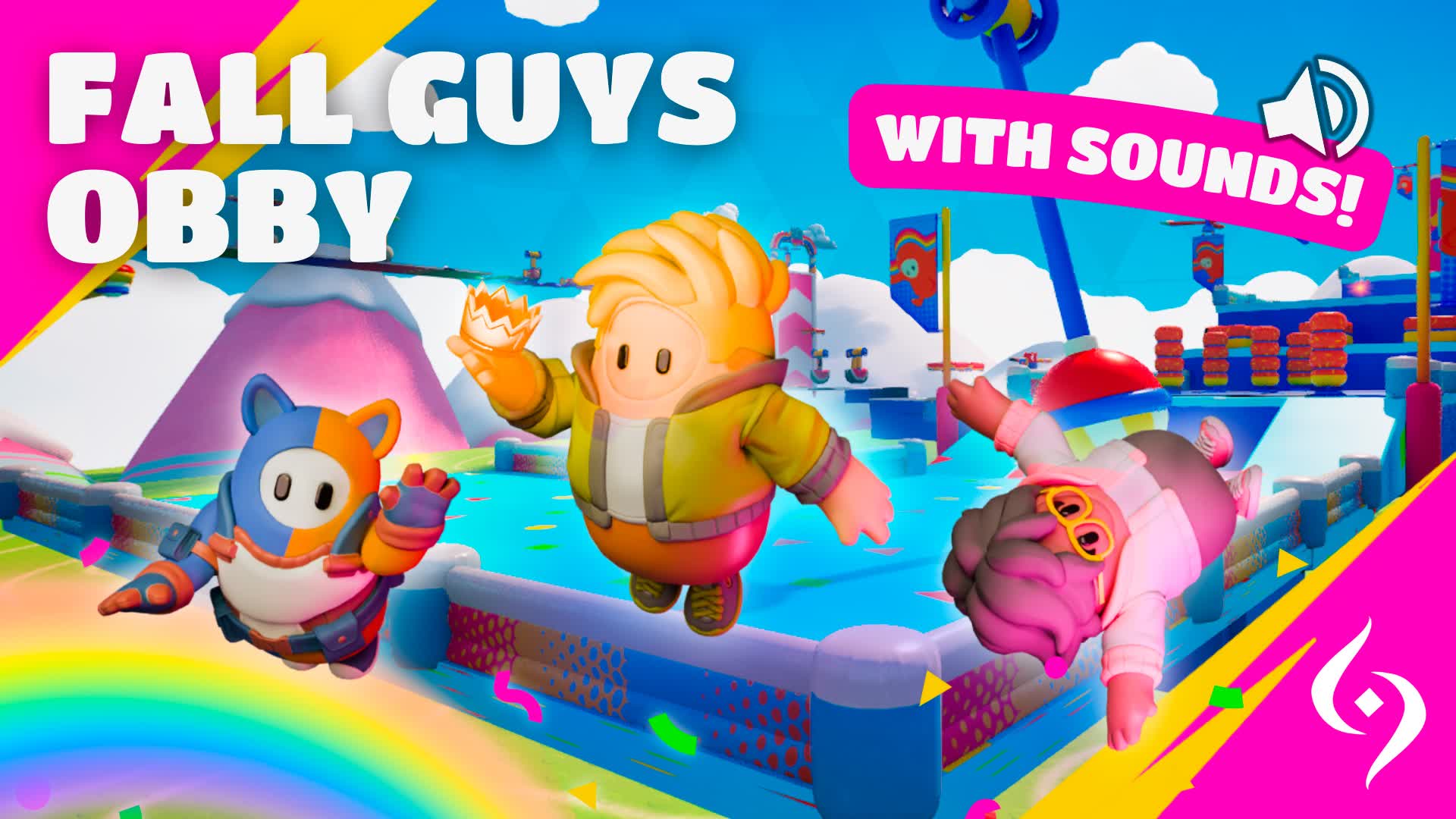 Fall Guys Meme Obby π β Fortnite Creative map
