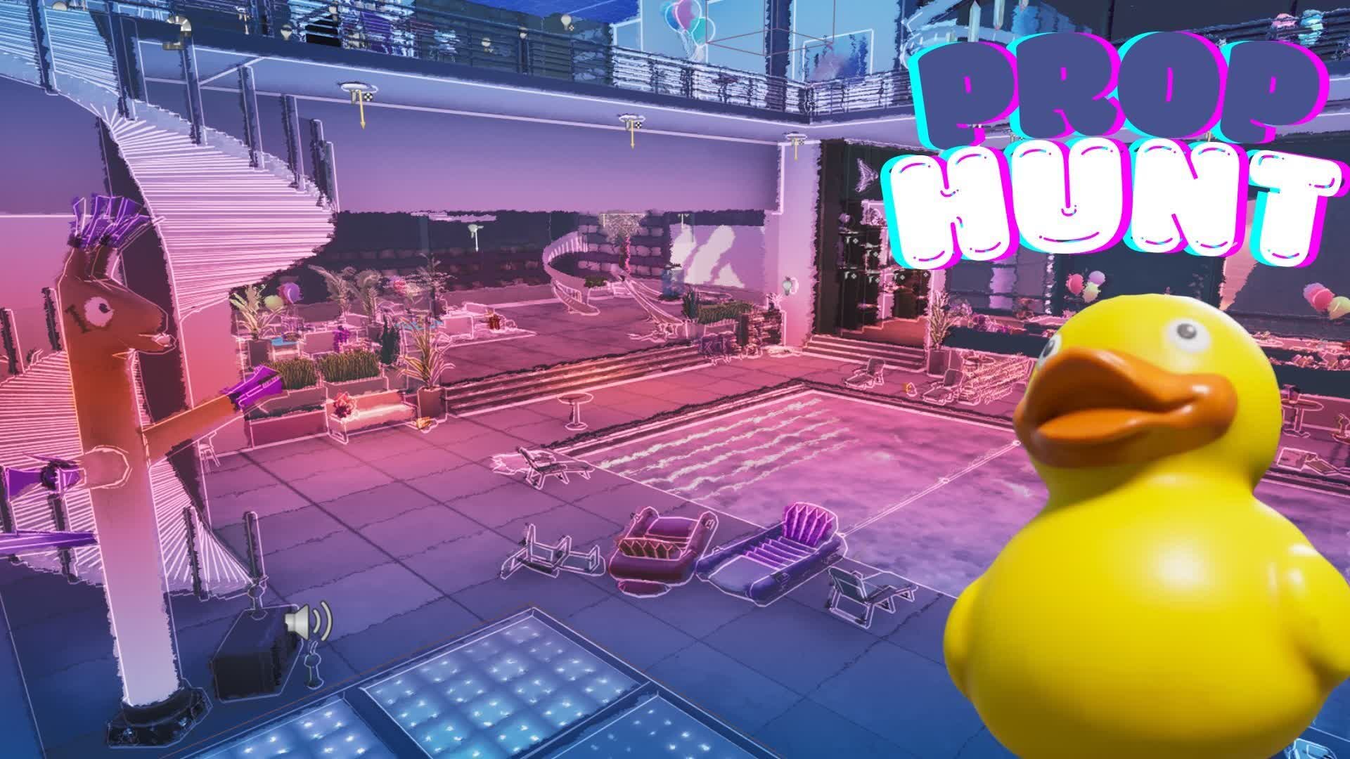 ROOM PROP HUNT π β Fortnite Creative map