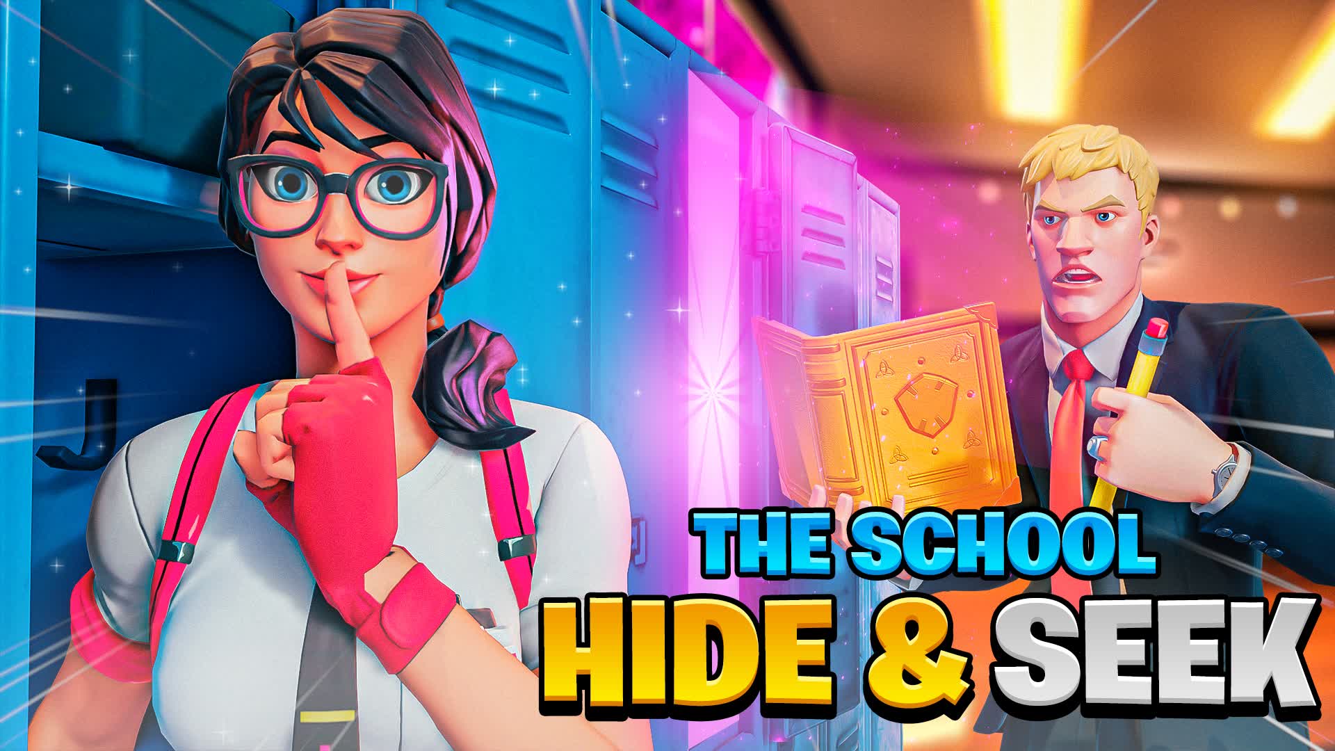 THE SCHOOL - HIDE AND SEEK — Fortnite Creative map