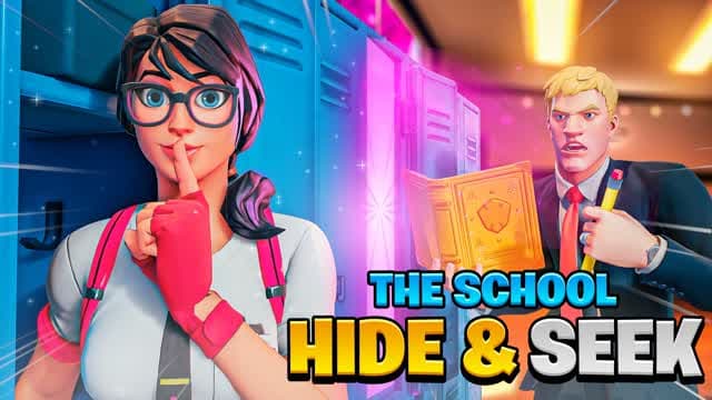 THE SCHOOL - HIDE AND SEEK — Fortnite Creative map