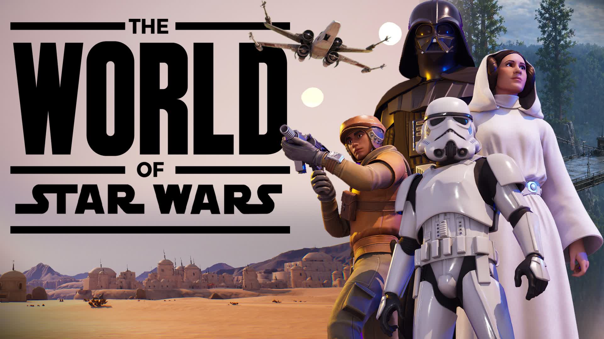 THE WORLD OF STAR WARS — Fortnite Creative map