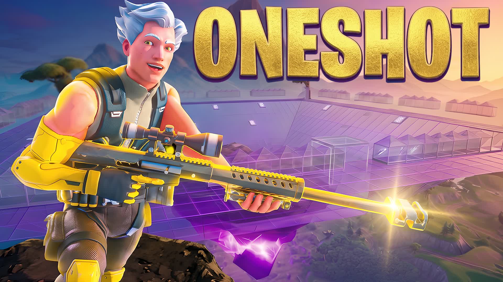 ONESHOT FREE FOR ALL 1V1V1 — Fortnite Creative map