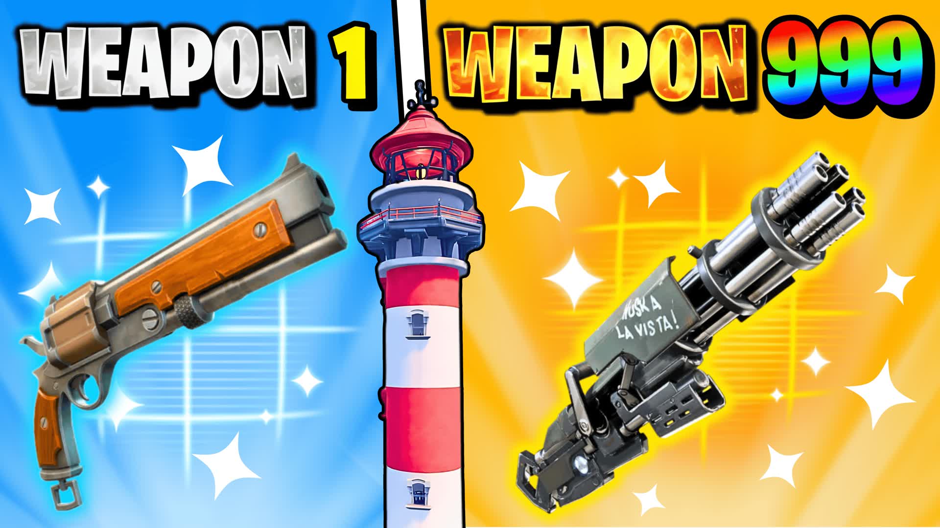 π GUN GAME π« MARINA ONE SHOT β Fortnite Creative map