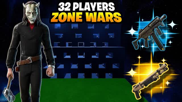32 PLAYER ZONE WARS VTL — Fortnite Creative map