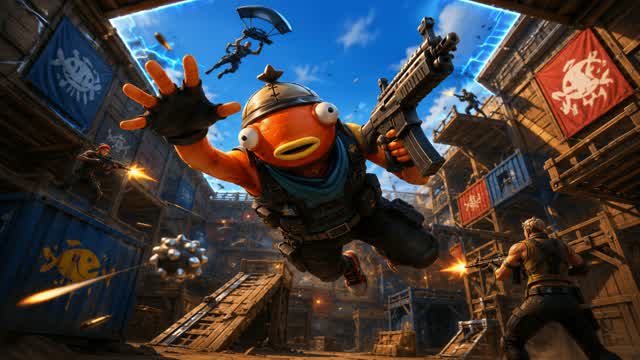 THE PIT WITH EVERY GUN — Fortnite Creative map