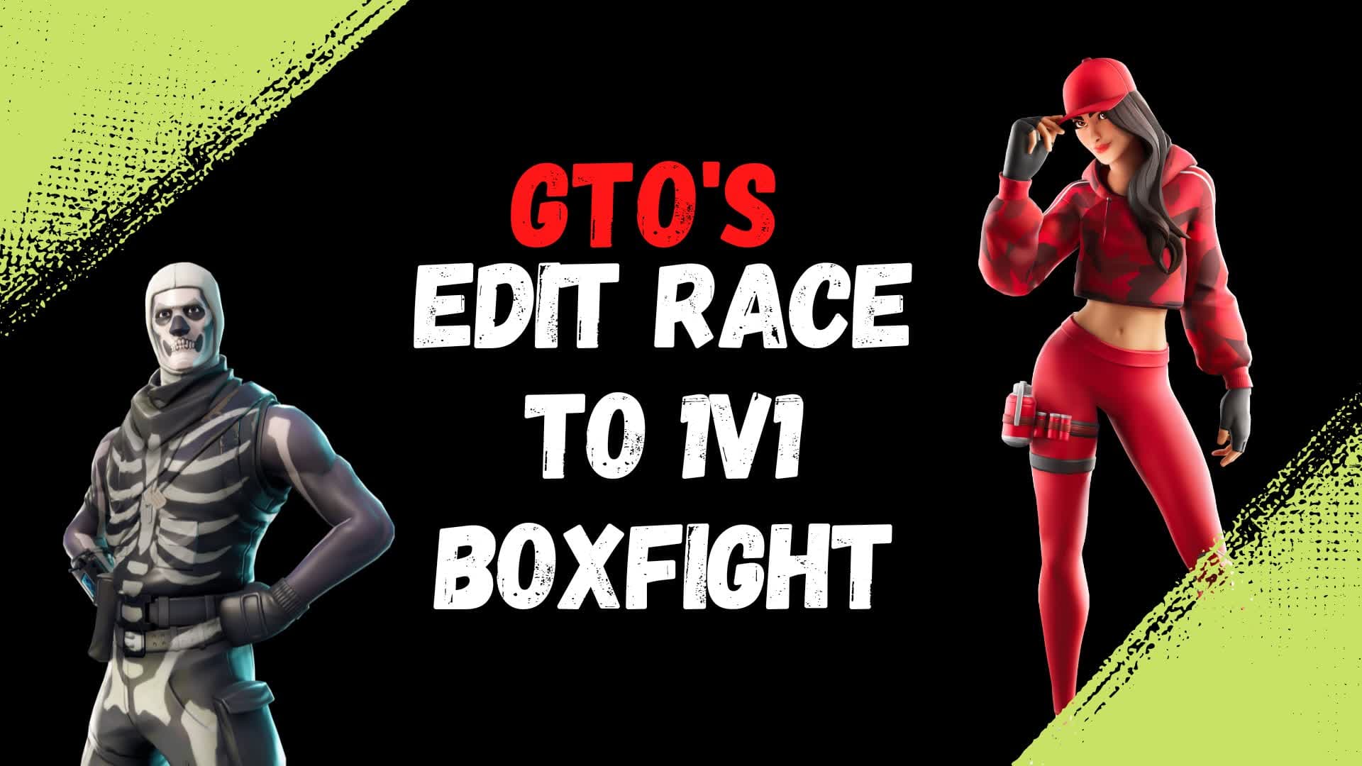 GTO'S EDIT RACE TO 1v1 BOXFIGHT — Fortnite Creative map