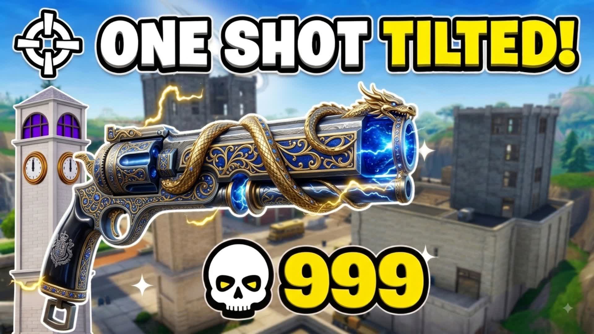 TILTED ONE SHOT GUN GAME FFA π― β Fortnite Creative map