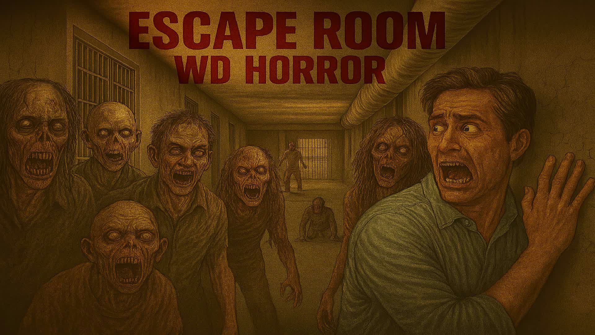 ESCAPE ROOM WD HORROR — Fortnite Creative map