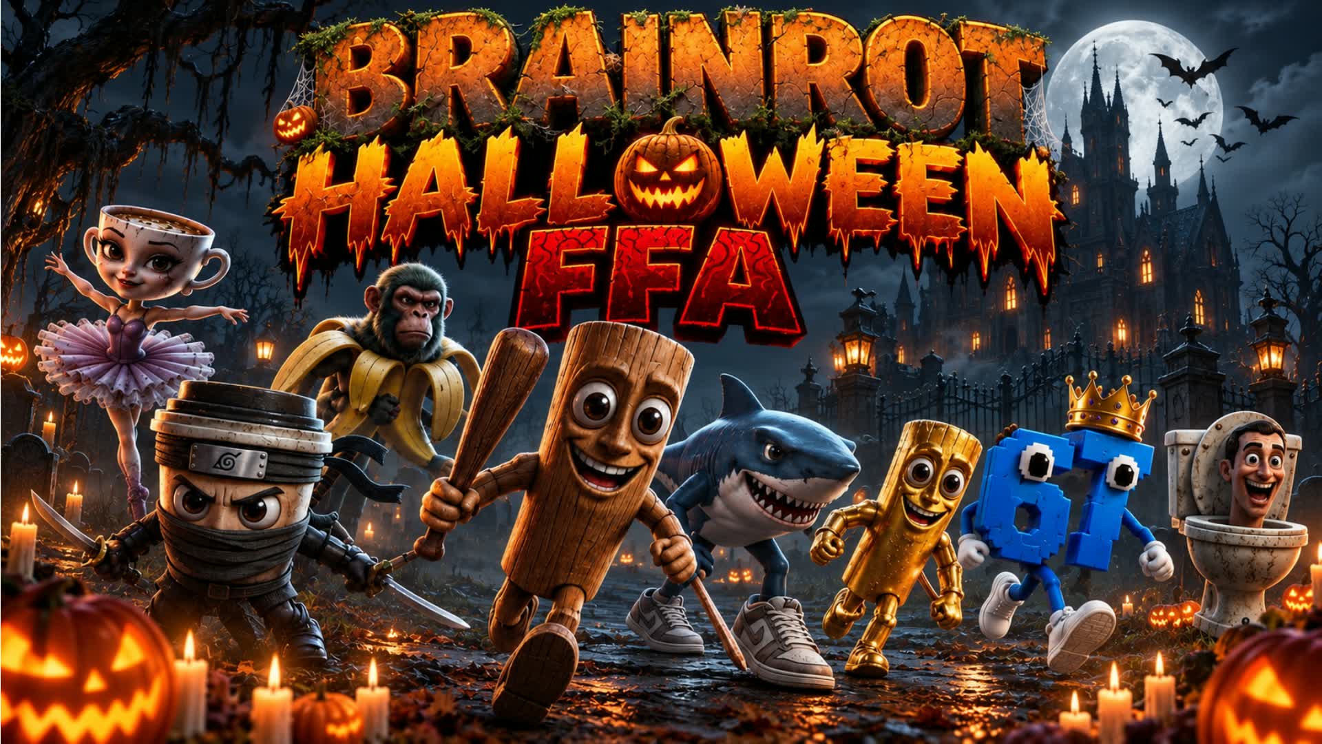 BRAINROT HALLOWEEN FFA β Fortnite Creative map