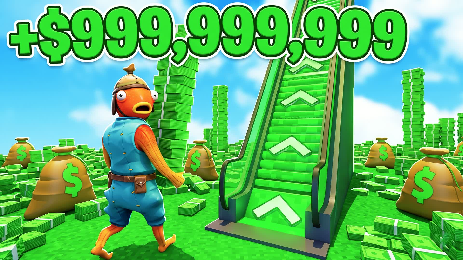 💸Money Tycoon! 💸 — Fortnite Creative map