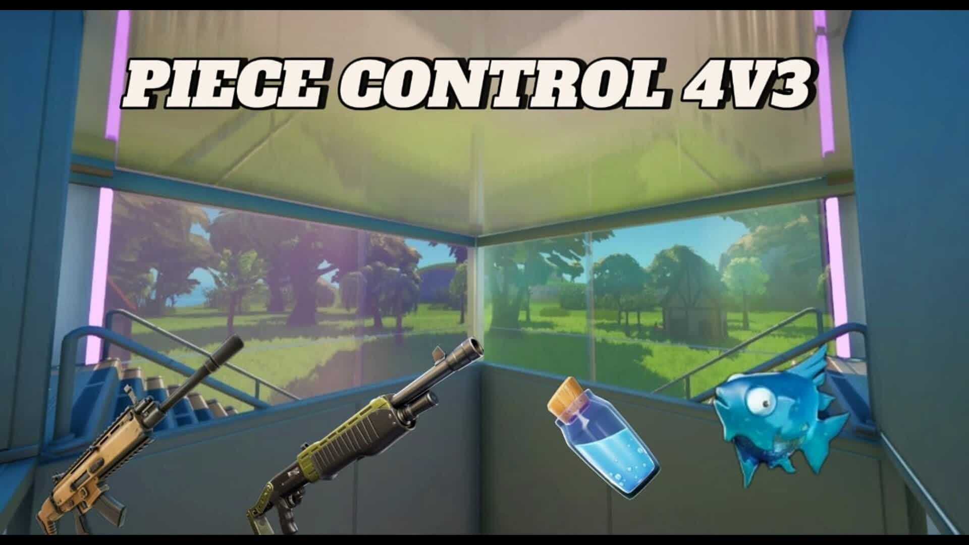 PIECE CONTROL 4V3 — Fortnite Creative map