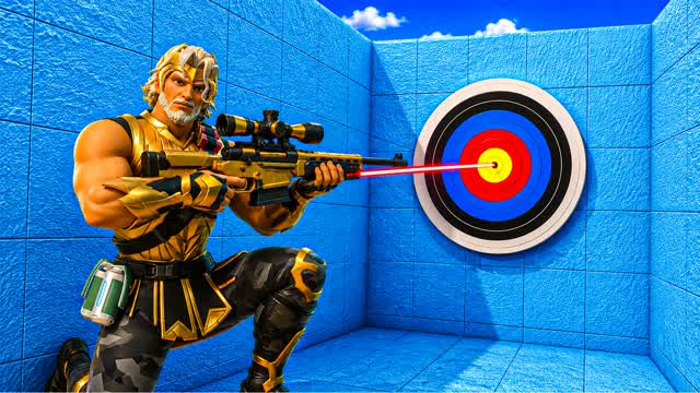 ⚡🎯 ZEUS TRICKSHOT PARKOUR⚡🎯 — Fortnite Creative map