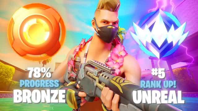 🌴 RANKED SUMMER ONE SHOT ⭐ — Fortnite Creative map