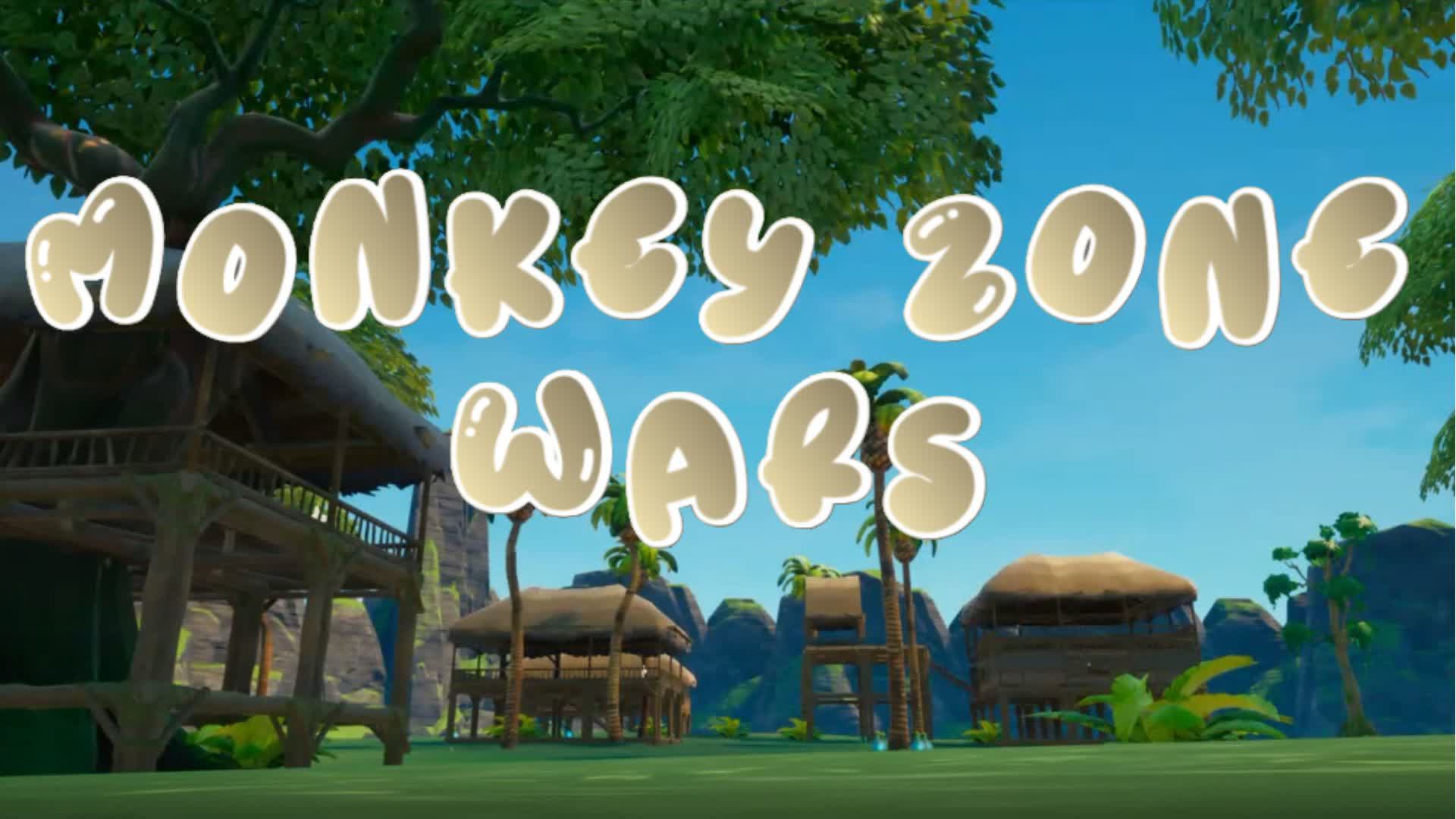 Monkey zone wars — Fortnite Creative map