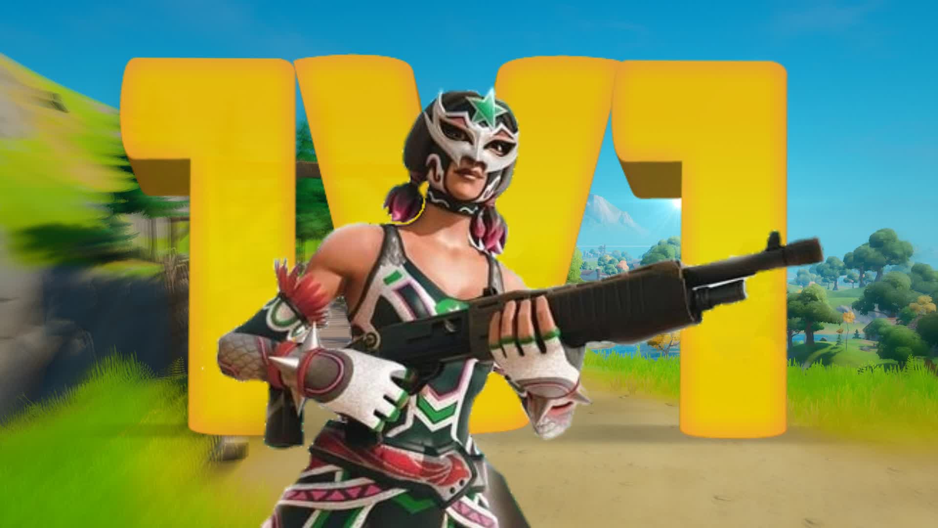 1v1 Warm-Up Map — Fortnite Creative map
