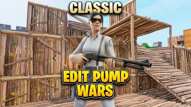The Crazy Classic Edit Pump Wars — Fortnite Creative map