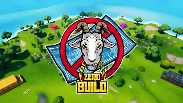 ๐ GO GOATED! ๐ซโ๏ธ Zero Build Zone Wars โ Fortnite Creative map