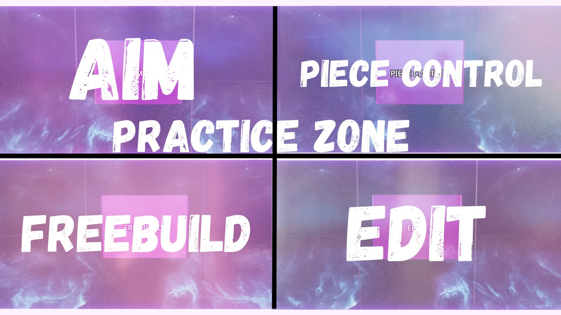 🎯Aim, Edit, Piece Control🛠 — Fortnite Creative map