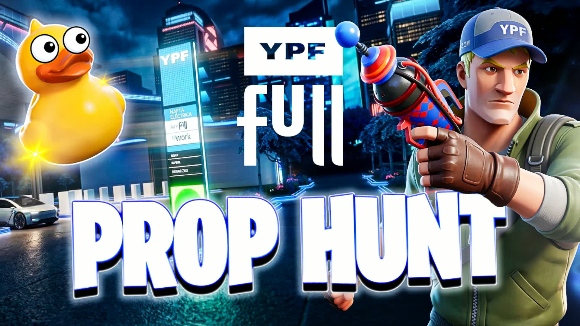 YPF: FULL Prop Hunt — Fortnite Creative map